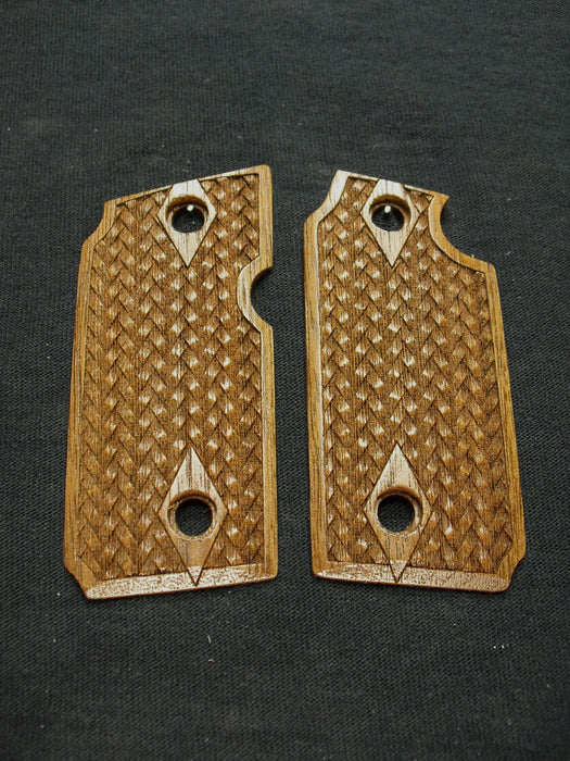 Walnut Braided Weave Sig Sauer P238 Grips
