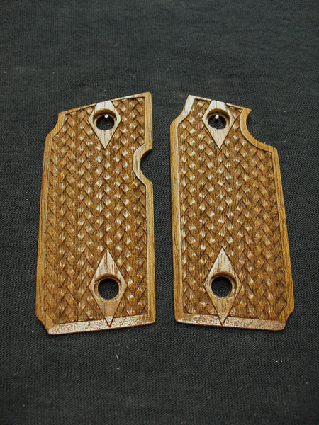 Walnut Braided Weave Sig Sauer P238 Grips