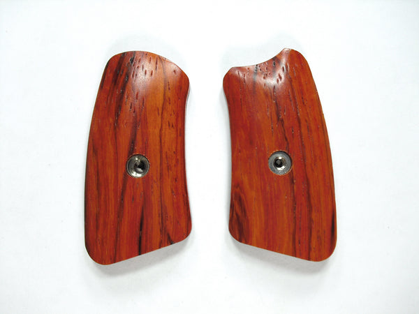--Finished Padauk Ruger Sp101 Grip Inserts