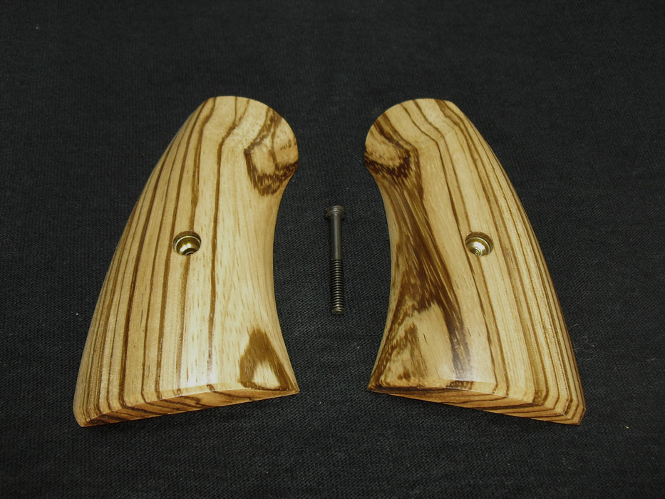 Finished Zebrawood Uberti Schofield Grips X