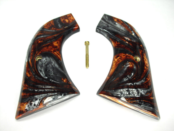 Copper & Silver Pearl Ruger Super Blackhawk Grips