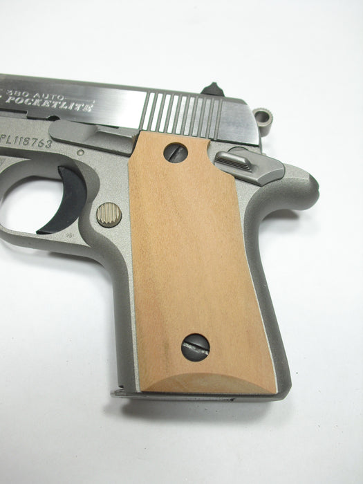 Unfinished Cherry Colt Mustang Pocketlite Grips