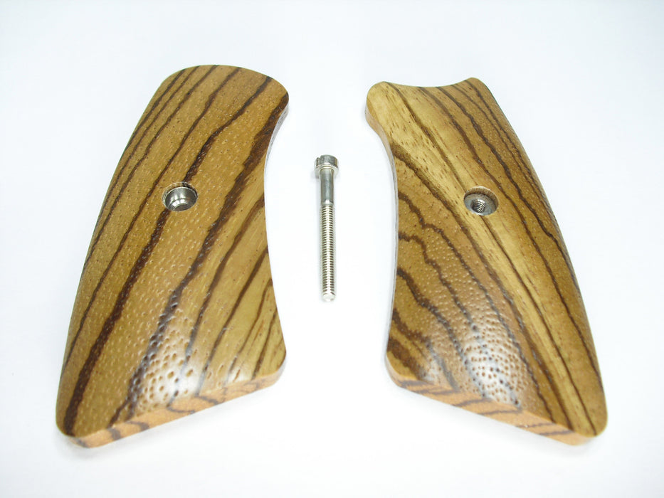 Finished Zebrawood Ruger Gp100 Grip Inserts X