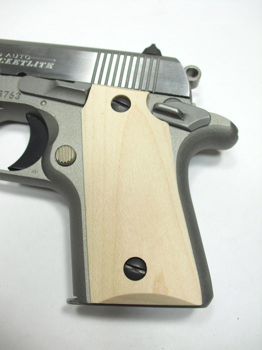 Unfinished Maple Colt Mustang Pocketlite Grips