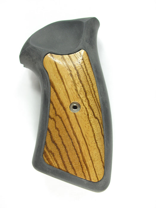 Finished Zebrawood Ruger Gp100 Grip Inserts X