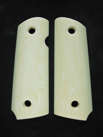 Faux Ivory 1911 Grips (Compact)