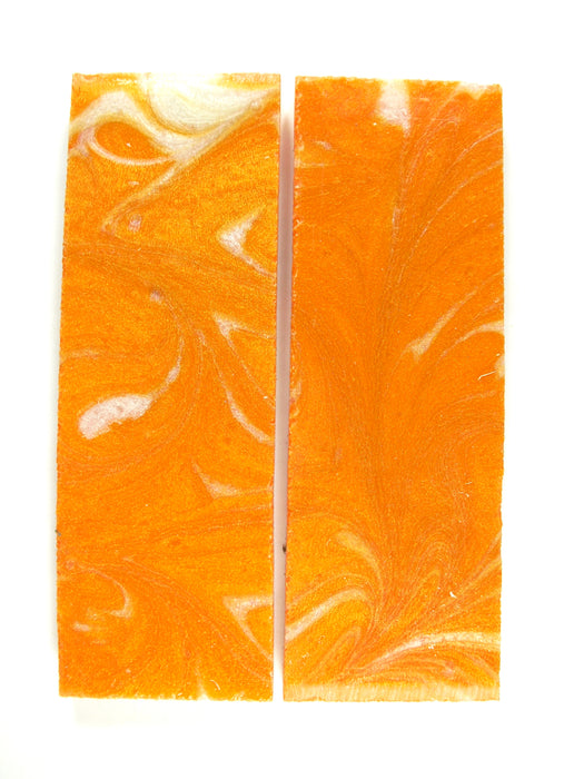 Orange & White Pearl Scale Sets