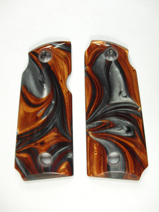 Copper & Silver Pearl Kimber Micro 380 Grips