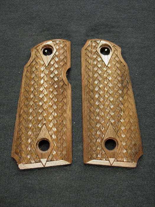 Walnut Braided Weave Kimber Micro 380 Grips X