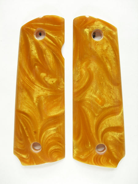 Gold Pearl 1911 Grips (Compact)