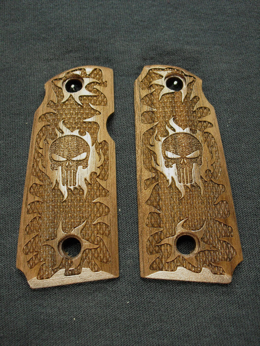 Walnut Punisher #1 Kimber Micro 380 Grips X