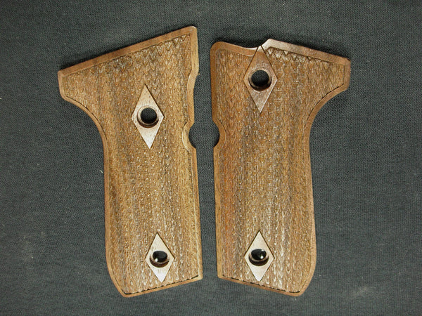 Walnut Dragon Scale Beretta 92fs Grips X