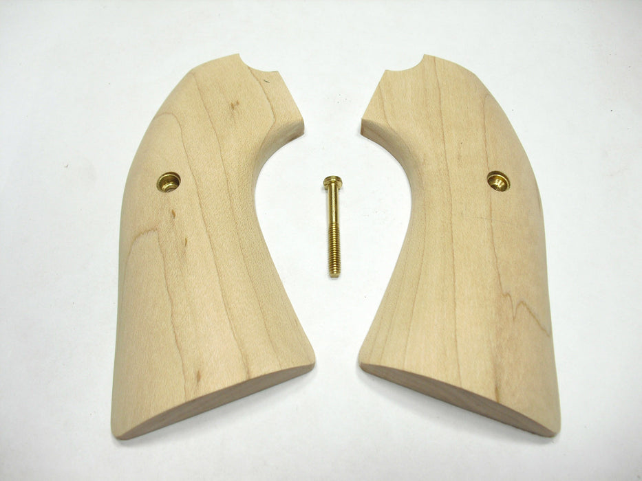 Unfinished Maple Ruger Vaquero Bisley Grips