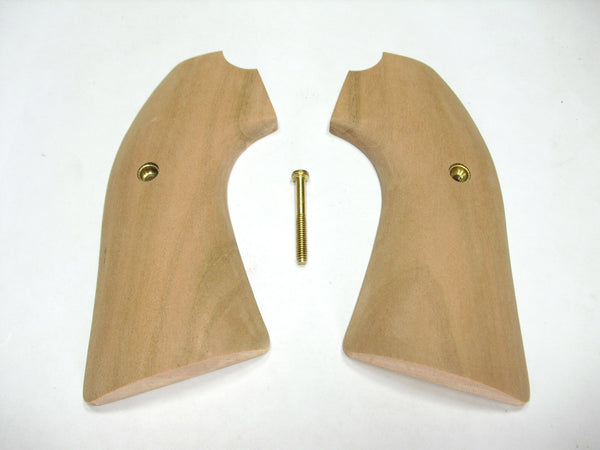 Unfinished Cherry Ruger Vaquero Bisley Grips