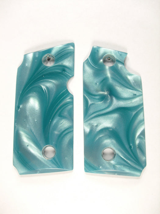 Tiffany Blue Pearl Sig Sauer P238 Grips
