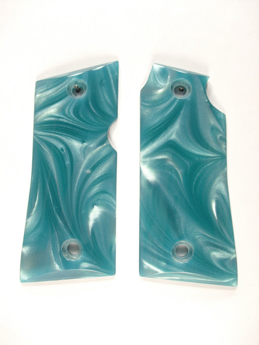 Tiffany Blue Pearl Colt Mustang Pocketlite Grips