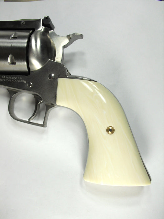 Faux Ivory Ruger Super Blackhawk Grips