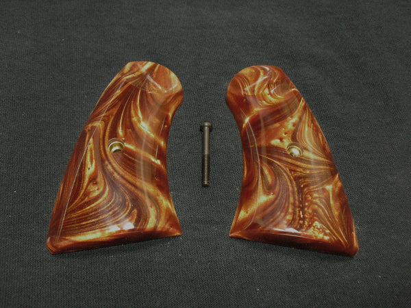 Copper Pearl Uberti Schofield Grips