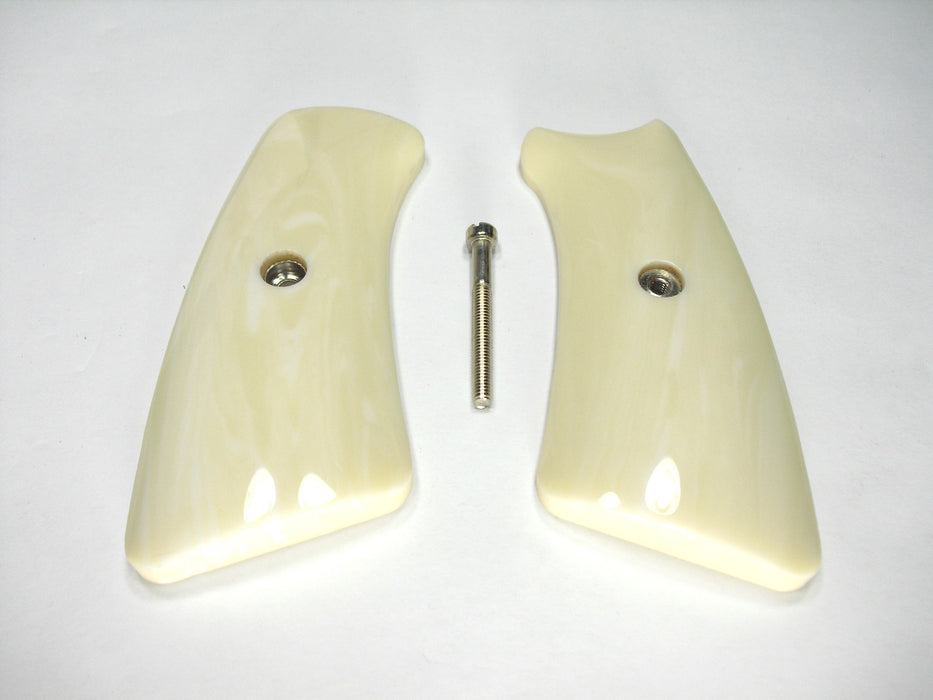 Faux Ivory Ruger Gp100 Grip Inserts