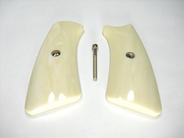 Faux Ivory Ruger Gp100 Grip Inserts