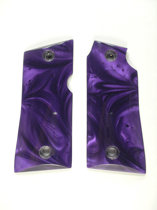 Purple Pearl Colt Mustang Pocketlite Grips