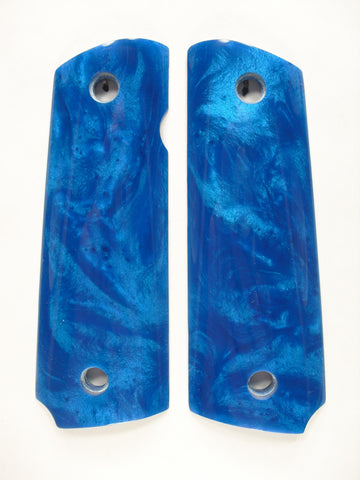 Blue Pearl 1911 Grips (Compact)