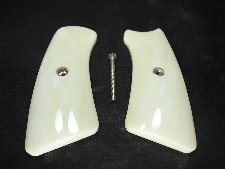 Faux Ivory Ruger Gp100 Grip Inserts