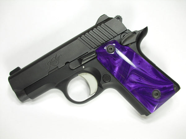 Purple Pearl Kimber Micro 380 Grips