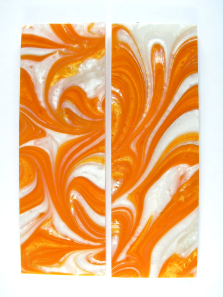 Orange & White Pearl Scale Sets