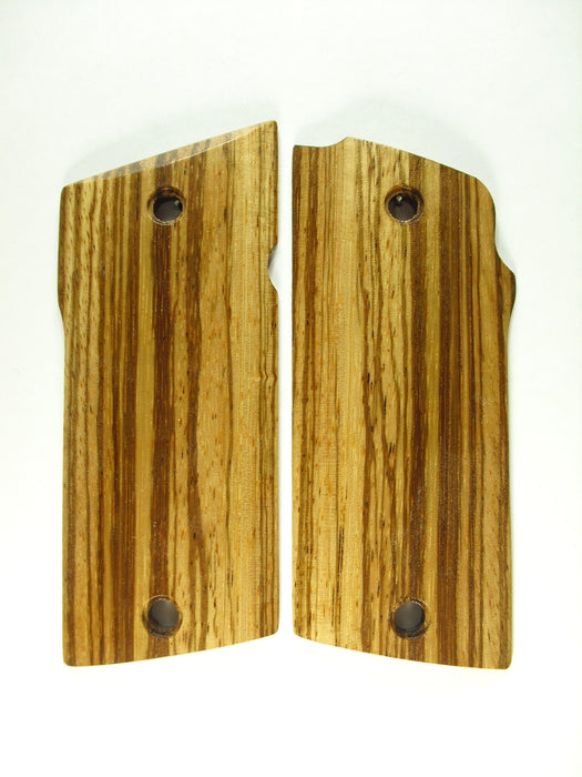 Finished Zebrawood Compact Coonan .357 Grips X