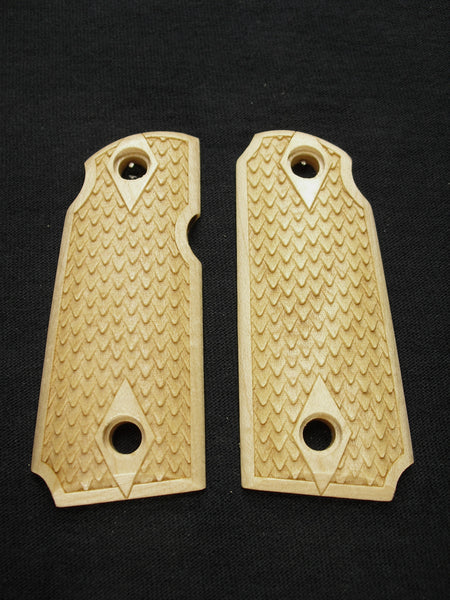 Maple Dragon Scale Kimber Micro 380 Grips X