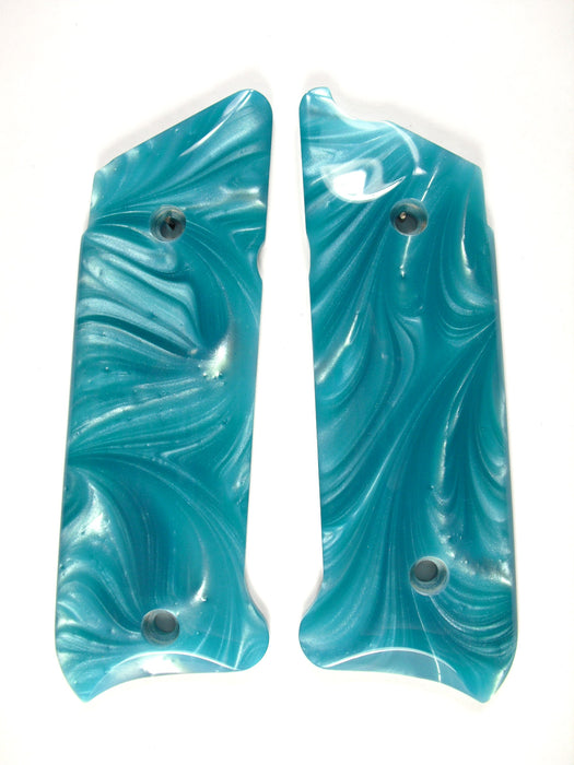 Tiffany Blue Pearl Ruger Mark IV Grips