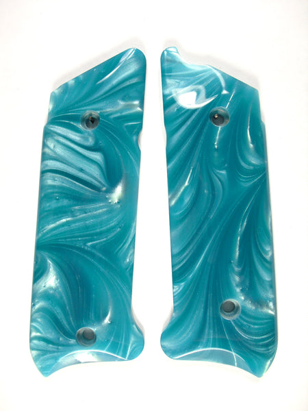 Tiffany Blue Pearl Ruger Mark IV Grips