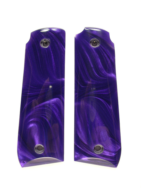 Purple Pearl Ruger Mark IV 22/45 Grips