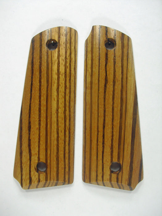 Finished Zebrawood Ruger Mark III 22/45 Grips