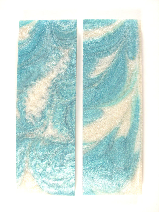 White & Tiffany Blue Pearl Scale Sets