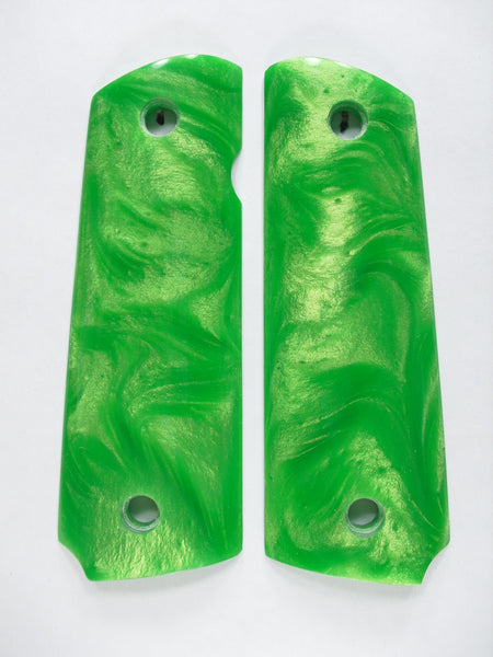 --Green Pearl 1911 Grips (Full Size)