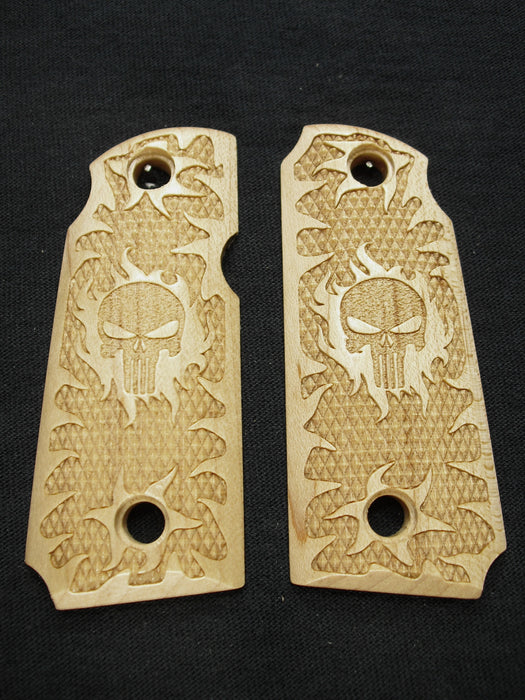 Maple Punisher #1 Kimber Micro 380 Grips X