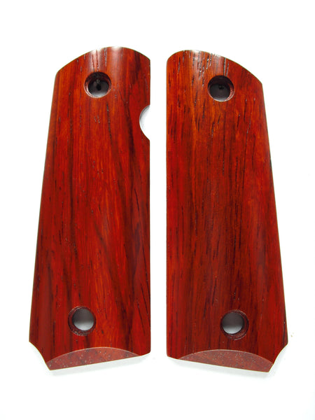 Finished Padauk 1911 Grips (Compact)