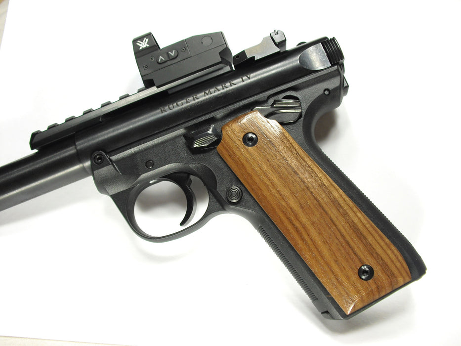 Finished Walnut Ruger Mark IV 22/45 Grips