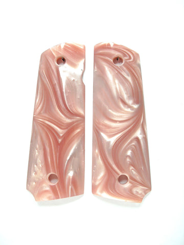 Pink Pearl 1911 Grips (Compact)