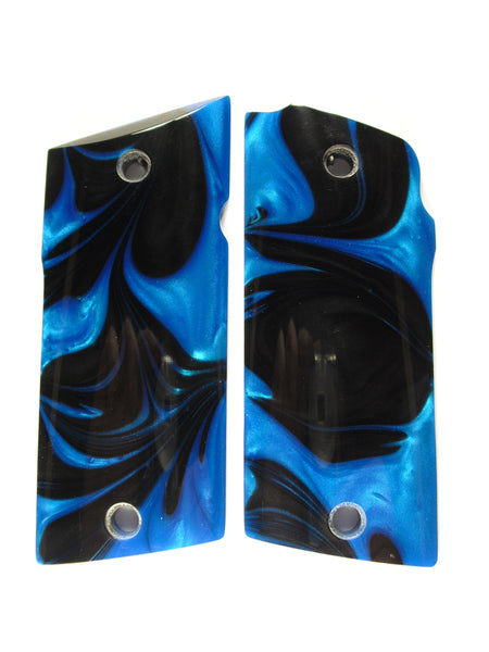 Black & Blue Pearl Coonan Compact .357 Grips