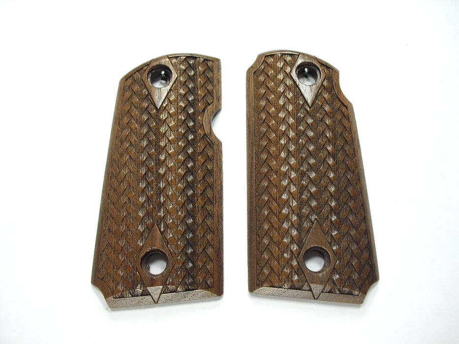 Walnut Braided Weave Kimber Micro 9 Grips