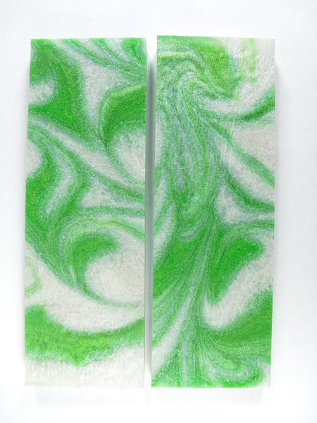 Green & White Pearl Scale Sets