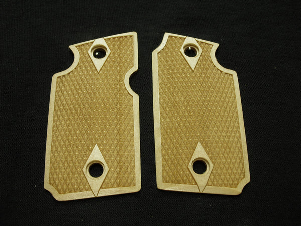 --Maple Double Diamond Sig Sauer P938 Grips