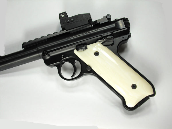 Faux Ivory Ruger Mark IV Grips