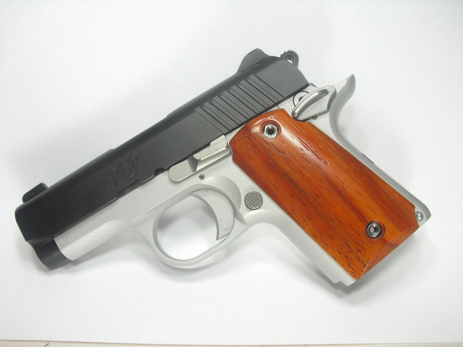 Finished Padauk Kimber Micro 9 Grips