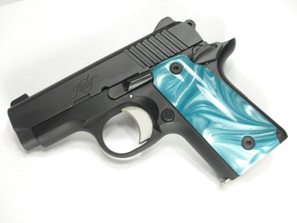 Tiffany Blue Pearl Kimber Micro 380 Grips