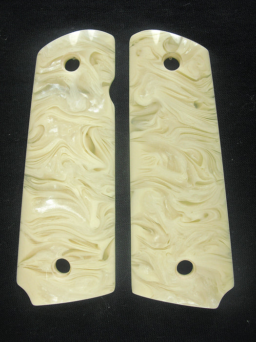Faux Musk Ox Horn 1911 Grips (Full Size)