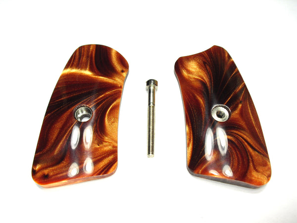 Copper Pearl Ruger Sp101 Grip Inserts